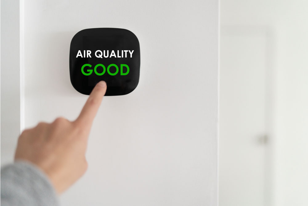 Indoor air quality solutions shows good air